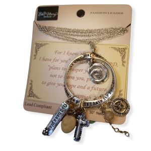 Eden Merry Jeremiah 29:11 Necklace 30"